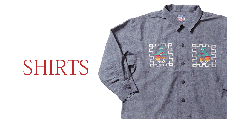 25AW HOUSTON WOMAN　シャツ